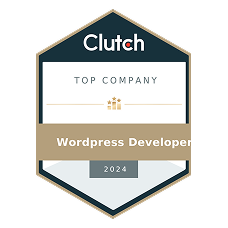WebSpero Clutch Top WordPress Developer 2024 Award