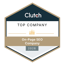WebSpero Top On-Page SEO Company 2026 Award