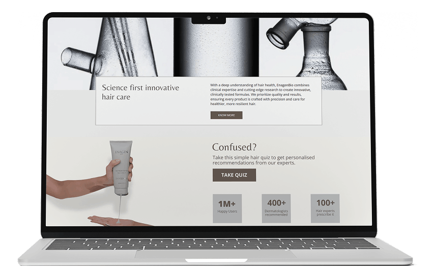 Interactive Product Quiz